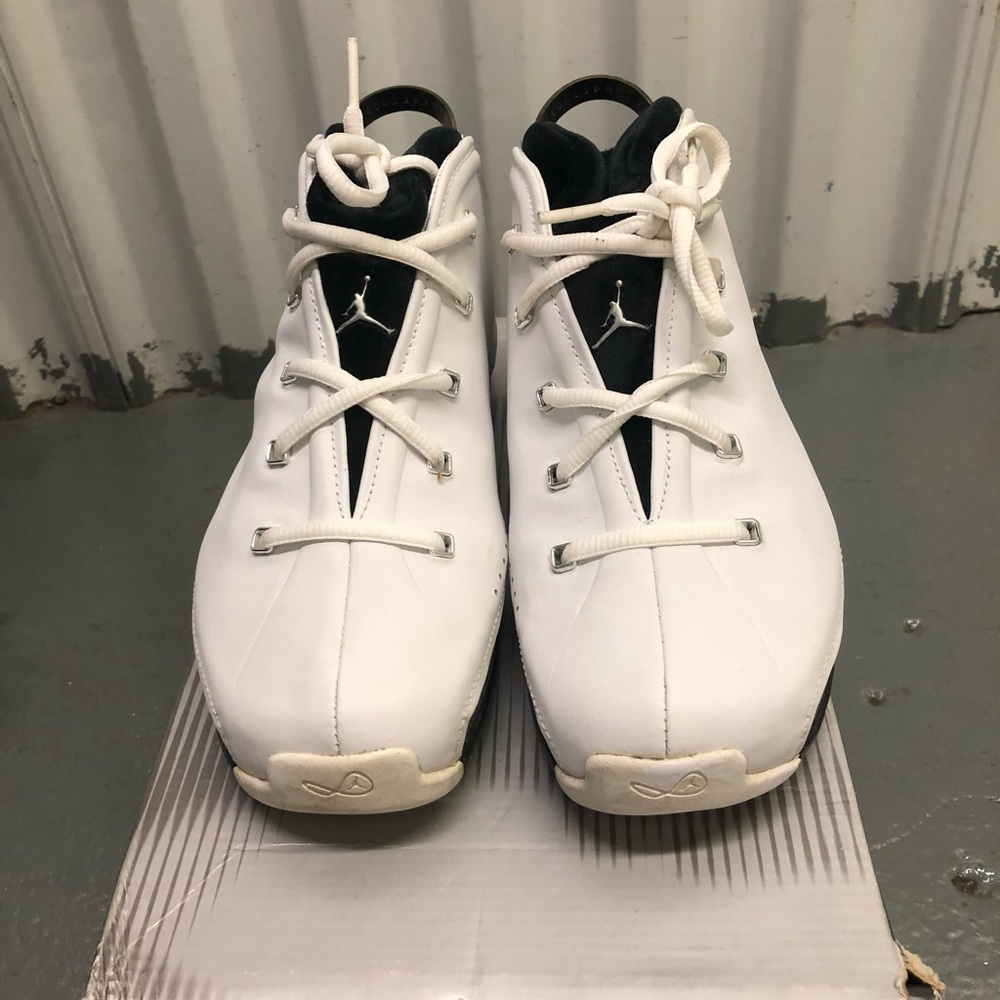 Air Jordan 18.5 OG White / Black Chrome Sneaker